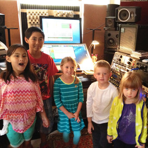 Recording Studio Session with Children