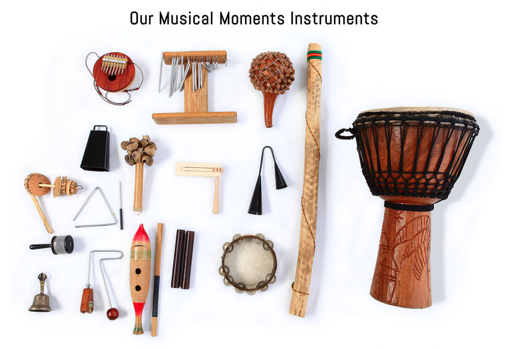 A Group of Musical Instruments Used To Teach Young Children
